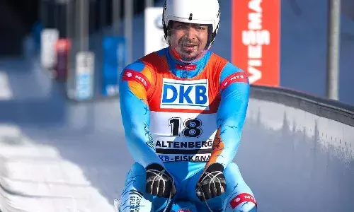 Indian luger Shiva Keshavan (Source: Outdoor Journal)