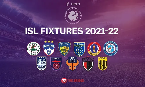 ISL Fixtures 2021-22