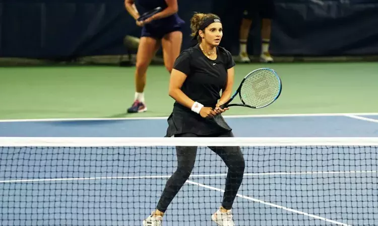 Sania Mirza at the US Open Sania Mirza at the US Open