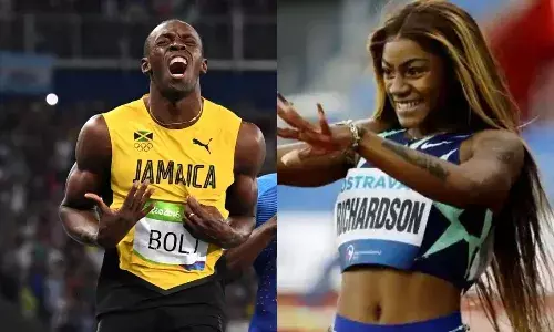 Usain Bolt ShaCarri Richardson