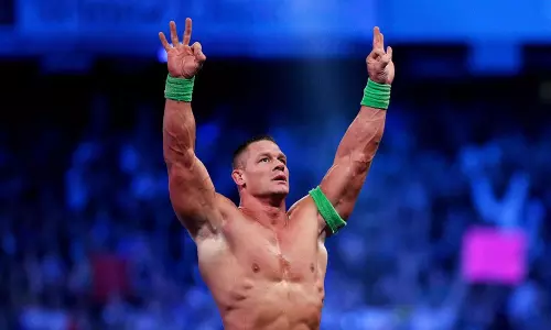 John Cena reacts to Arshad Warsis body transformation post