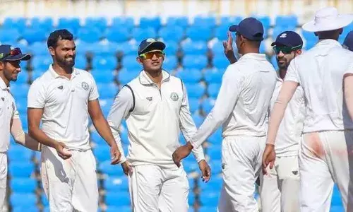 Vidarbha team at a Ranji Trophy tournament (Source: HT)