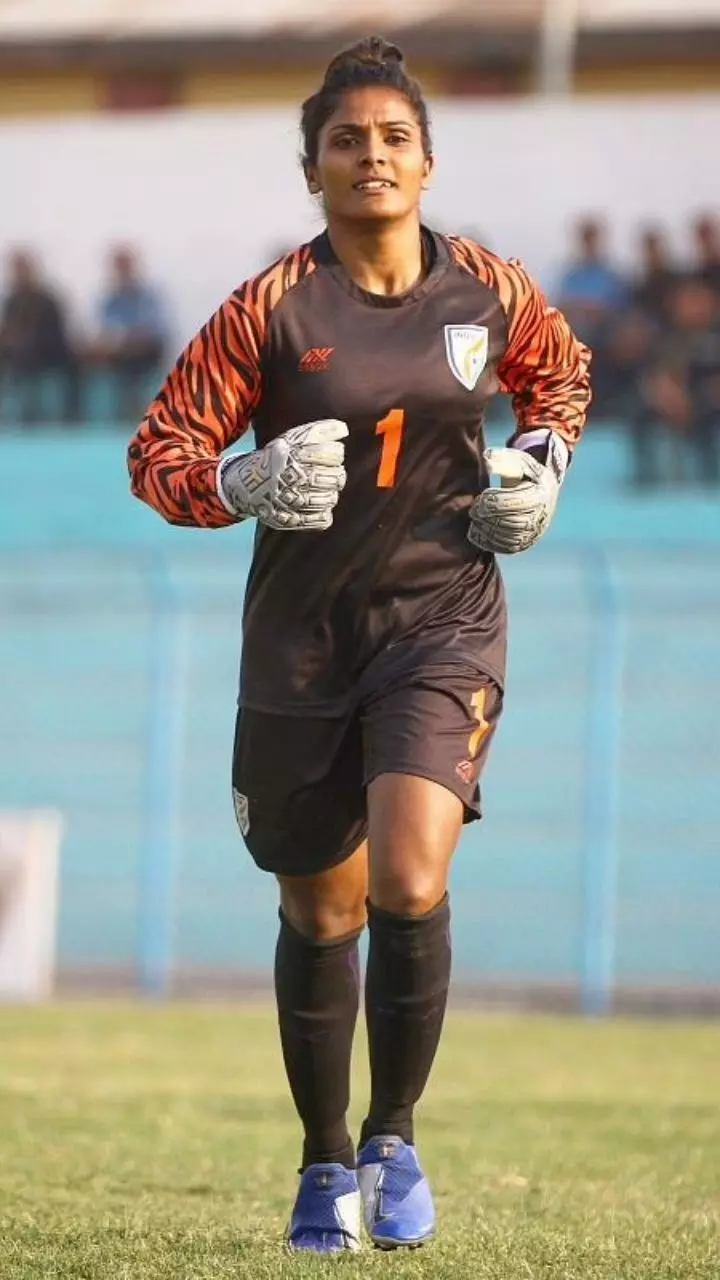 Goalkeeper Aditi Chauhan