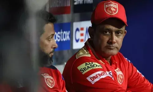 Anil Kumble regretted his sides dramatic collapse against Rajasthan Royals [Source: PBKS Twitter]