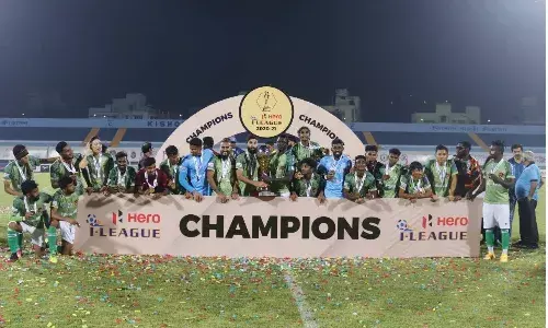 I-League 2020-21 Champions Gokulam Kerala (Source: I-league org)