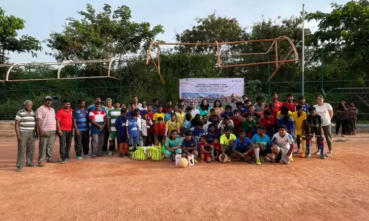 Kickstart Foundation relaunches football coaching camps in underprivileged areas of Bengaluru