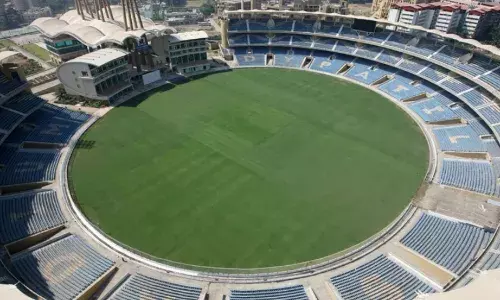 D Y Patil Stadium in Navi Mumbai- one of the AFC 2022 Asian Cup venues (Source: Playo)