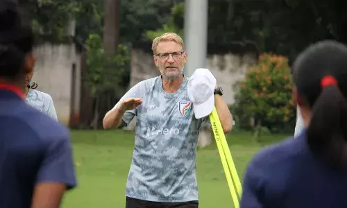 Dennebry and Ashalata Devi looked confident ahead of the South America tour on friday