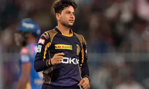 KKR bowler Kuldeep Yadav (Source: Patrika)