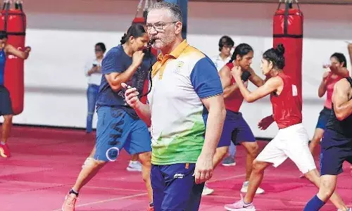 Indian womens boxing High-Performance Director Raffaele Bergamasco (Source: New Indian Express)