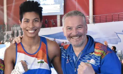 Lovlina Borgohain with Bergamasco (Source: BFI)