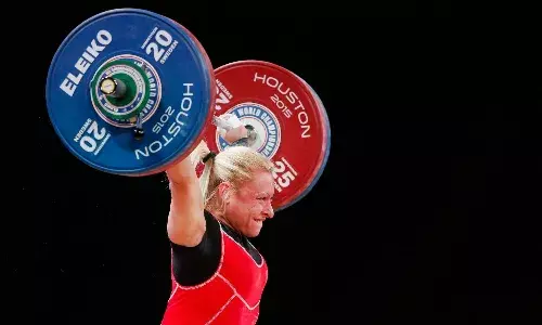Weightlifter Boyanka Kostova (Source: inside Sports)