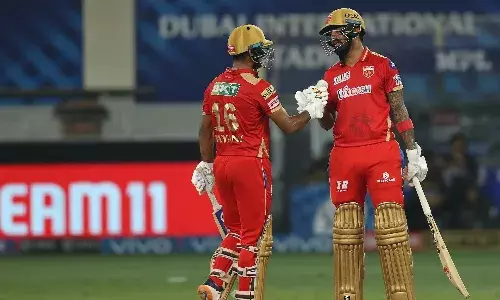 The opening partnership of Mayank Agarwal and KL Rahul played a key role in PBKS win tonight [Source: IPL]