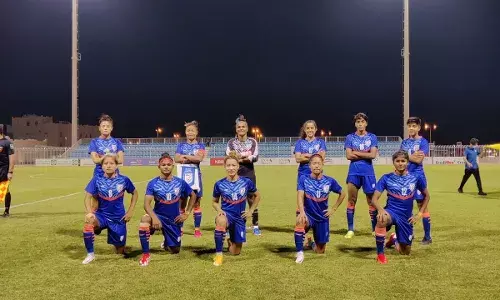 Indian Football: Indian Womens team thumps Bahrain by five goals to nil in an international friendly