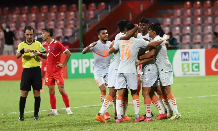 SAFF Cup 2021: A solitary Sunil Chhetri goal is enough for India to down Nepal