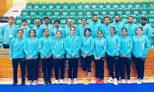 India Uber Cup Team Badminton
