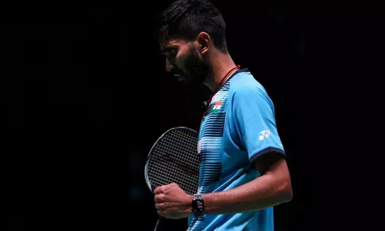 Kidambi Srikant at Thomas Cup (Source: Badminton photos)