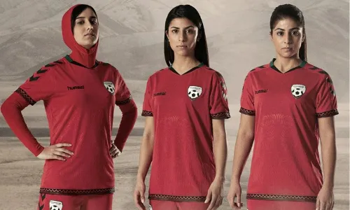 Afghanistan football players