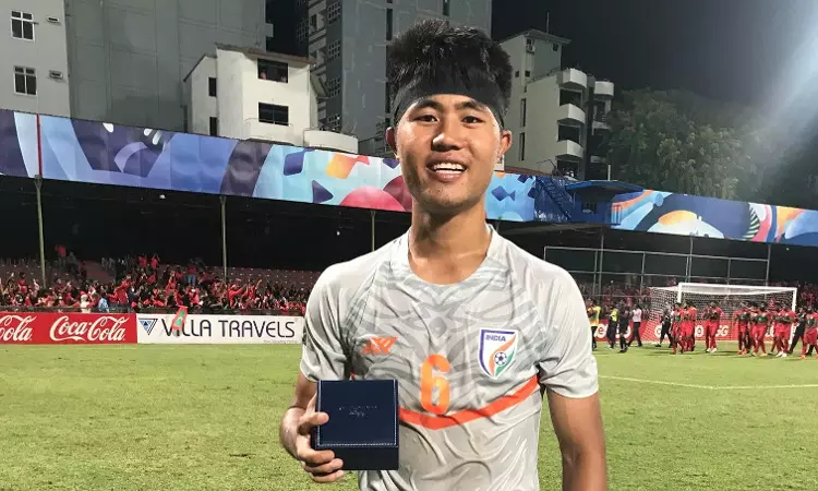 Indian football team midfielder Apuia gives thumbs up to AIFFs plan for more international games Indian football team midfielder Apuia gives thumbs up to AIFFs plan for more international games