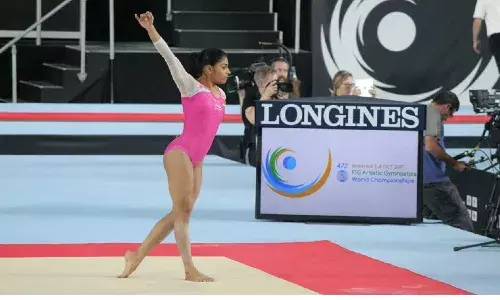 Aruna Reddy Budda  Gymnastics