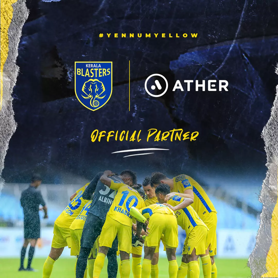 ISL: Kerala Blasters join hands with Ather Energy before the ISL season