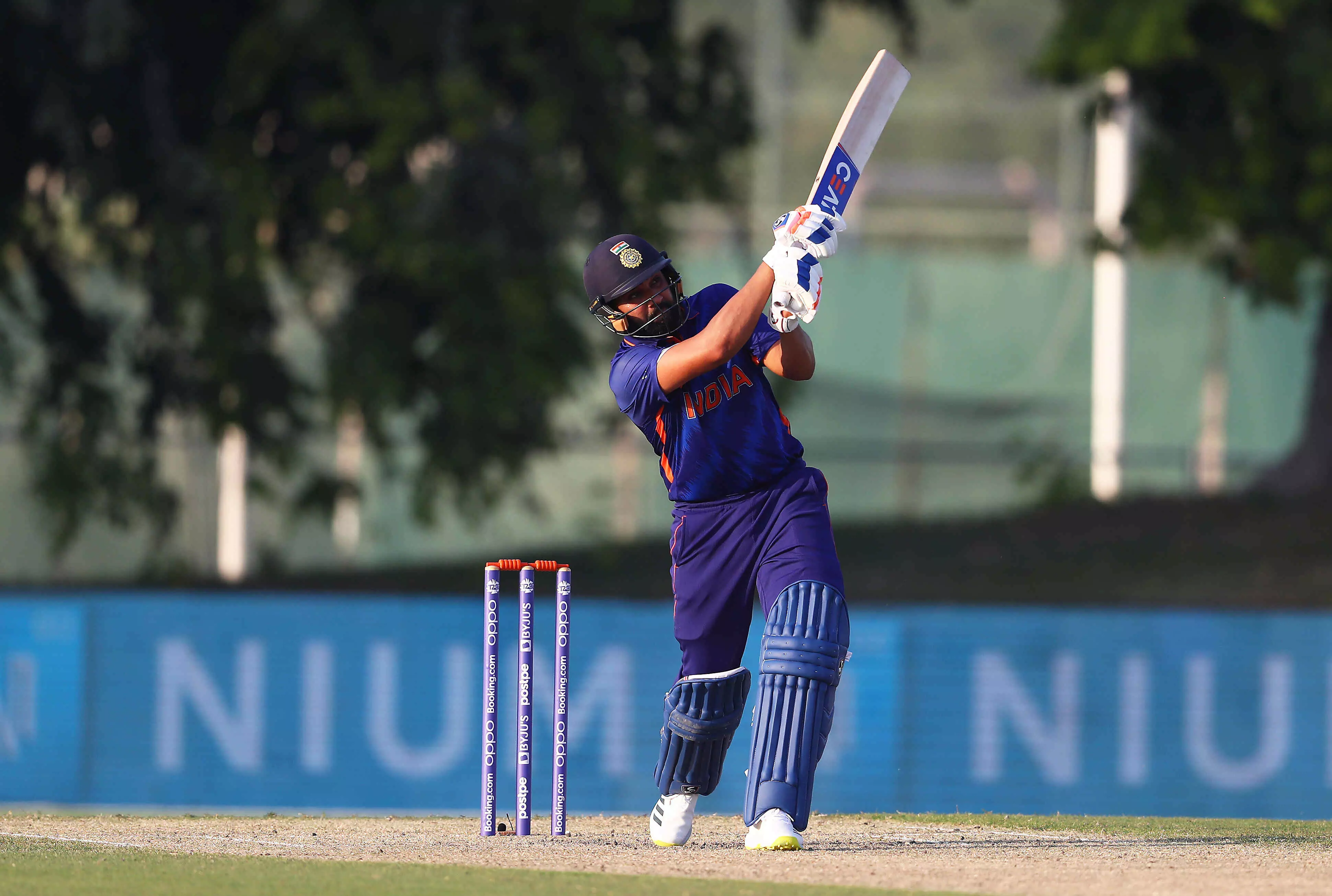 Rohit Sharma led the way with the bat and brought up a strong half-century [Source: BCCI]