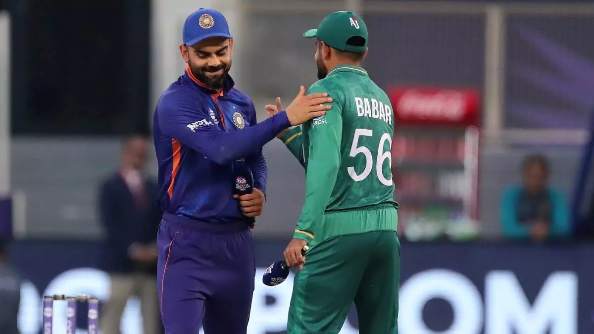 Virat Kohli had lost the toss to his counterpart Babar Azam [Source: ICC]
