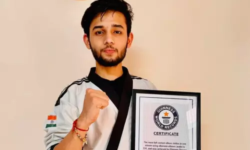 Chinmay Sharma World Record Martial Art