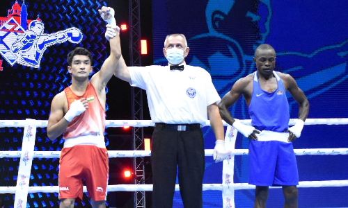 Shiva Thapa Boxing