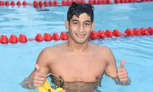 Swimmer Kushagra Rawat (Source: New Indian Express)
