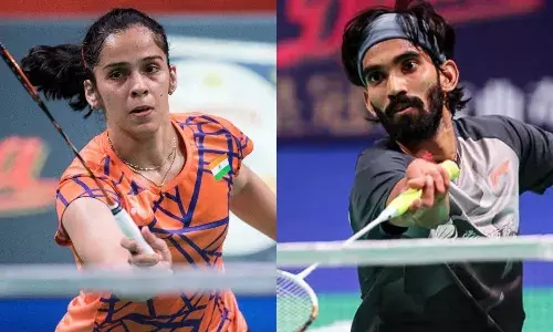 Saina Nehwal and Kidambi Srikanth