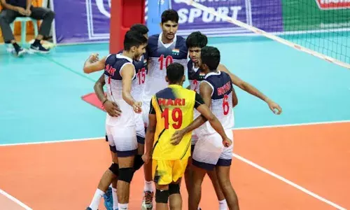 Indian volleyball team (Source: Olympics)