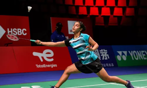 Young Indian shuttler Aditi Bhatt