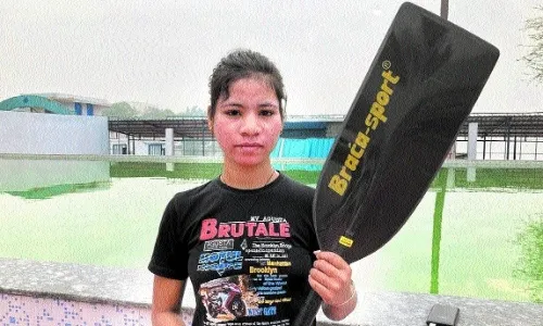 Canoeing Kaveri Dhimar 7 Gold