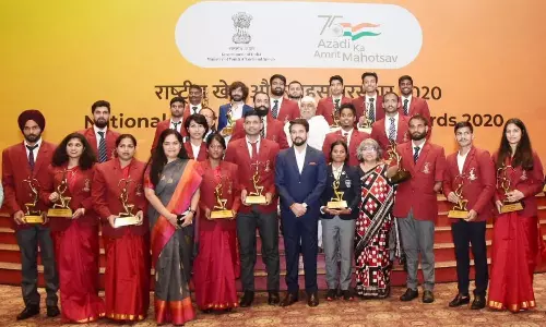 2020 Sports Awards (Source: Anurag Thakur/Twitter)