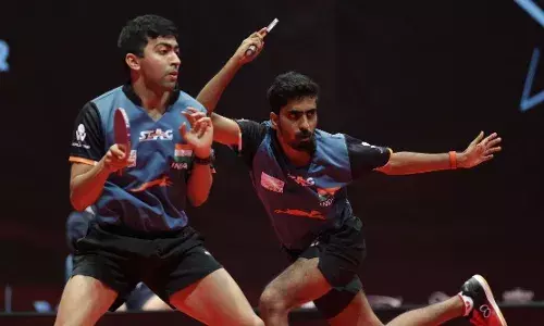 Harmeet Desai and Sathiyan Gnanasekaran Sharath Kamal Table Tennis Commonwealth Games 2022
