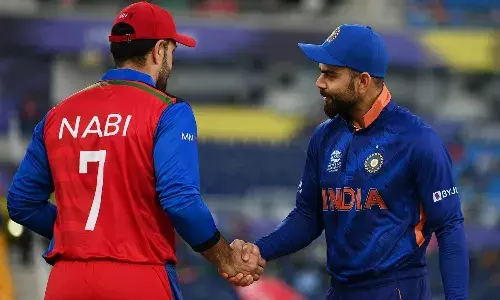 Pakistan fans accused the Afghan players of throwing away the game against India on social media [Source: BCCI]