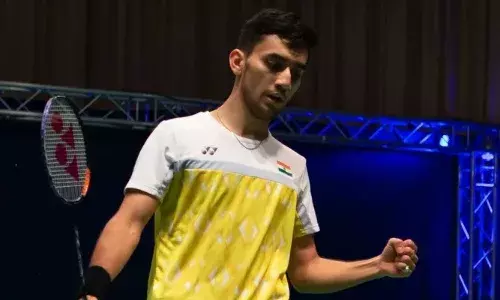 Lakshya Sen at HYLO Open (Source: BWF)