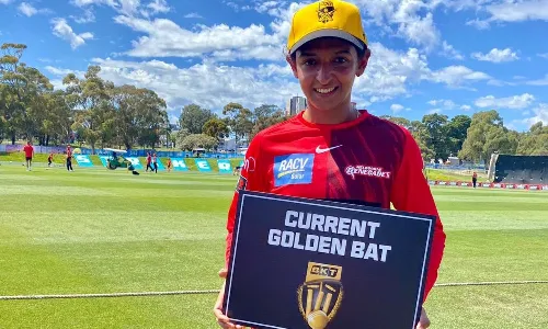 Harmanpreet Kaur is currently the leading run-scorer of this years WBBL edition (Source: Renegades WBBL/Twitter)