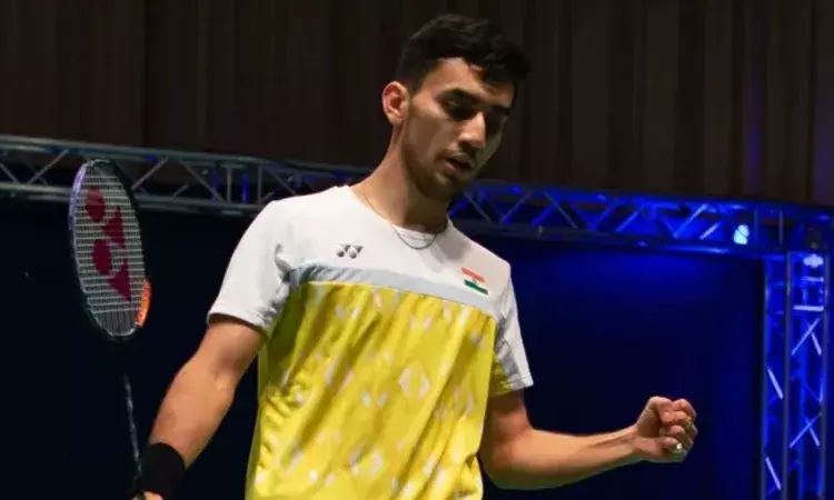 Lakshya Sen at HYLO Open (Source: BWF)