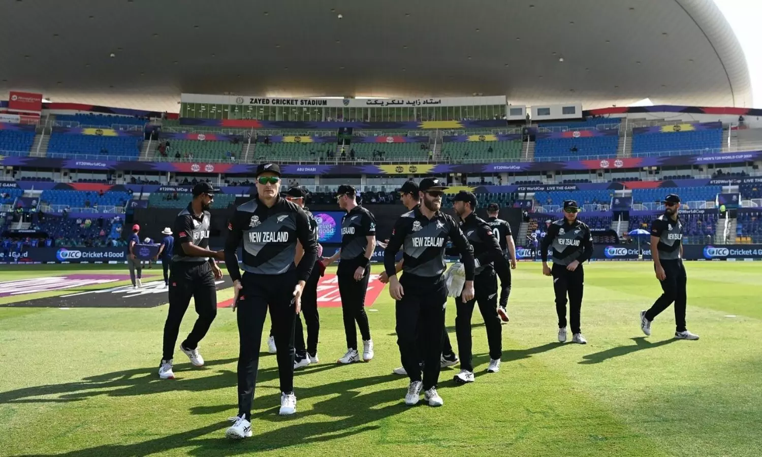 New Zealand defeated Afghanistan to book their safe passage to the semi-finals along with Pakistan from Group 2 [Source: Black Caps]