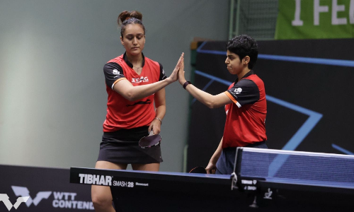 Manika Batra and Archana Kamath