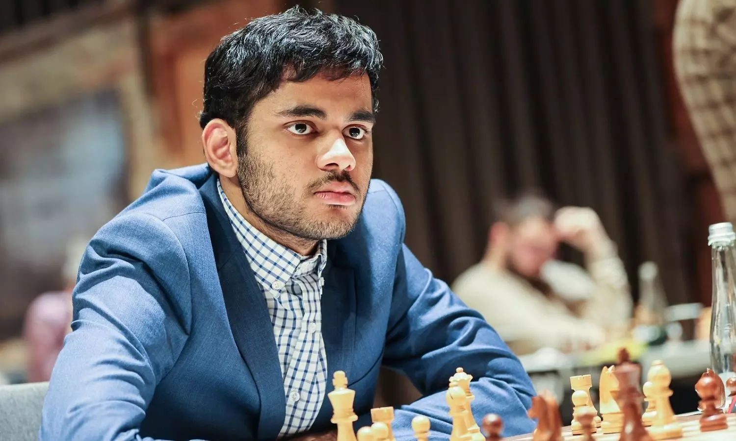 GM Arjun Erigaisi finished 3rd at the Lindores Abbey Blitz held in