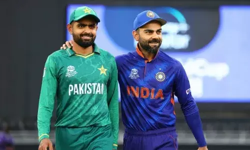 Pakistan captain Babar Azam and India captain Virat Kohli (Source: Wisden)