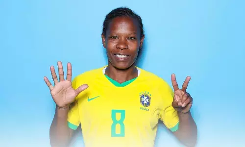 Brazil womens football team star to play her final match against India