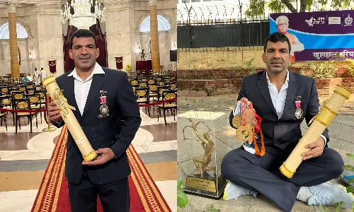 Virender Singh outside the Haryana CM Virender Singh outside the Haryana CM