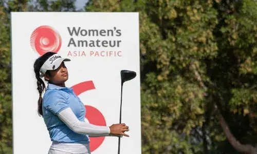 Indian golfer Anika Varma at Womens Amateur Asia-Pacific Championship (Source: 4moles)