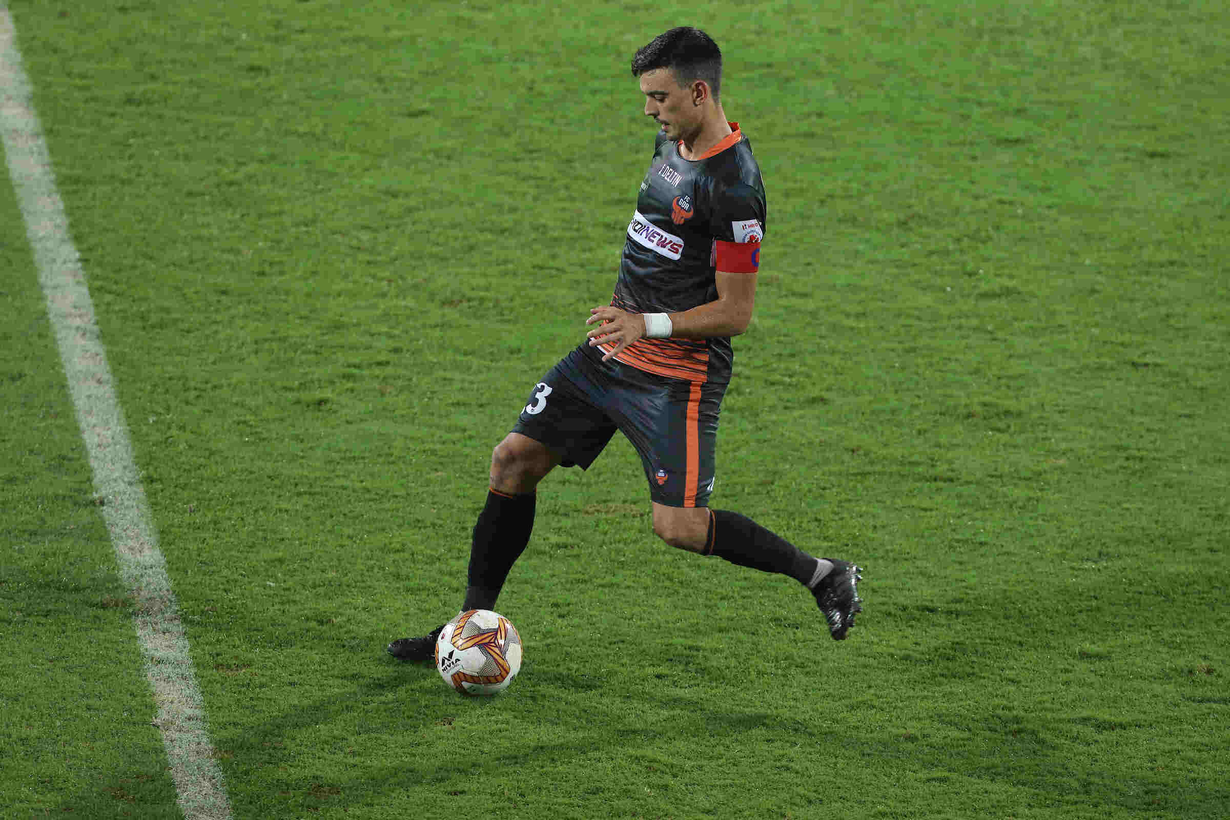 Edu Bedia will look to lead the Guars with example; (Image Source: FC Goa Media)