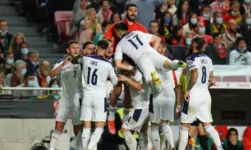 Serbian footballers donate cash bonus after defeating Portugal for the treatment of sick children
