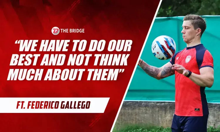 North East United FC star Federico Gallego